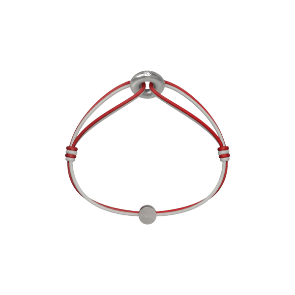 Bracelet Cordon Silver Soho Diamond - WAC