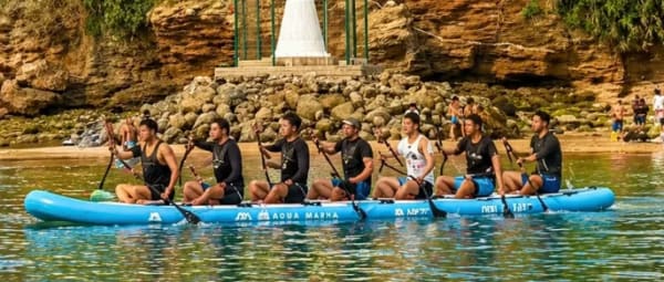 Paddle géant (8 personnes) chez le Yacht Club de Rabat