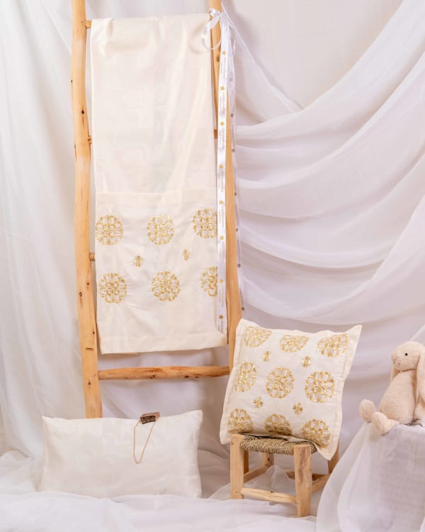 Parure de lit pour bébé - Collection Fleur de Lys