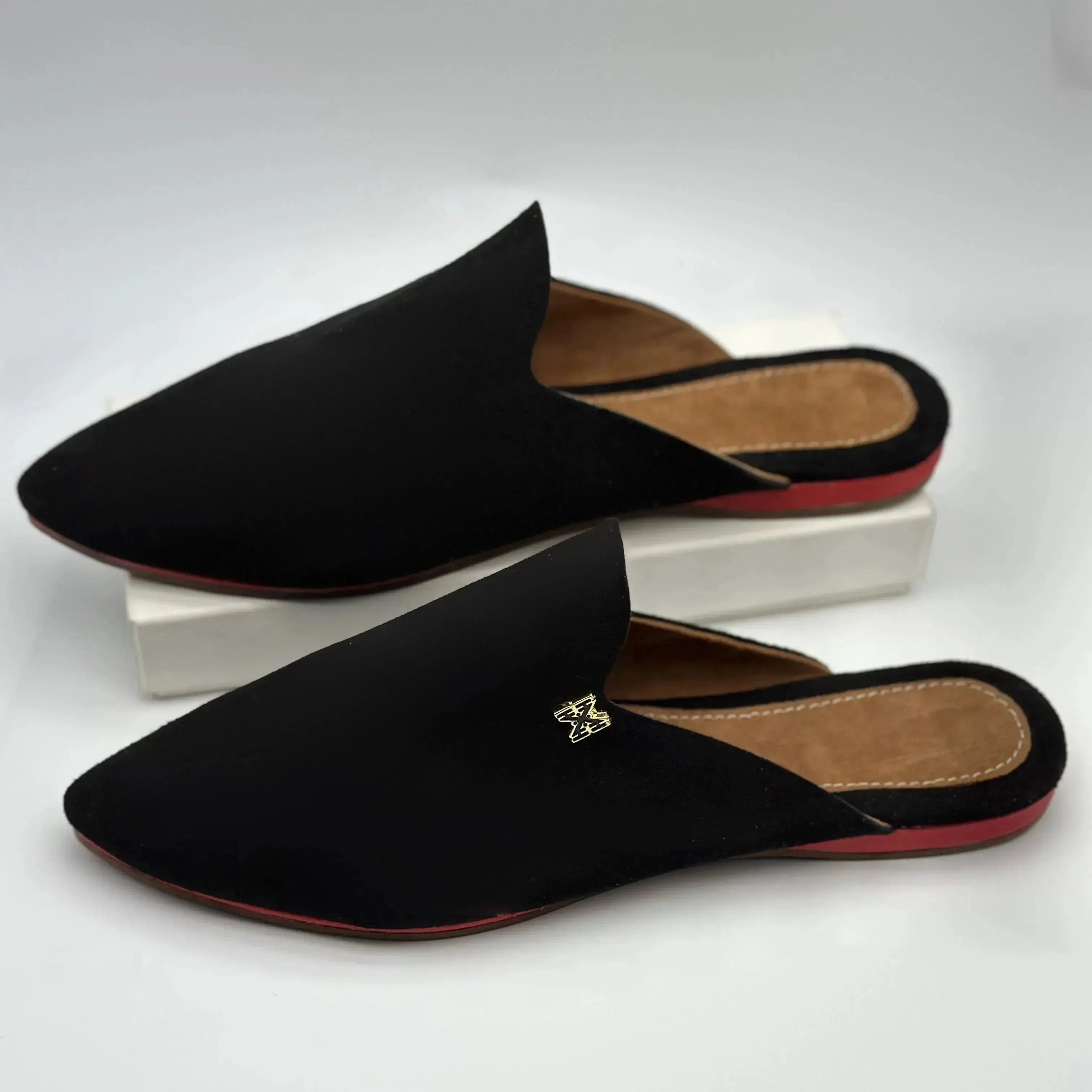 Noir - Baboucha Intemporelle - Air Babouche