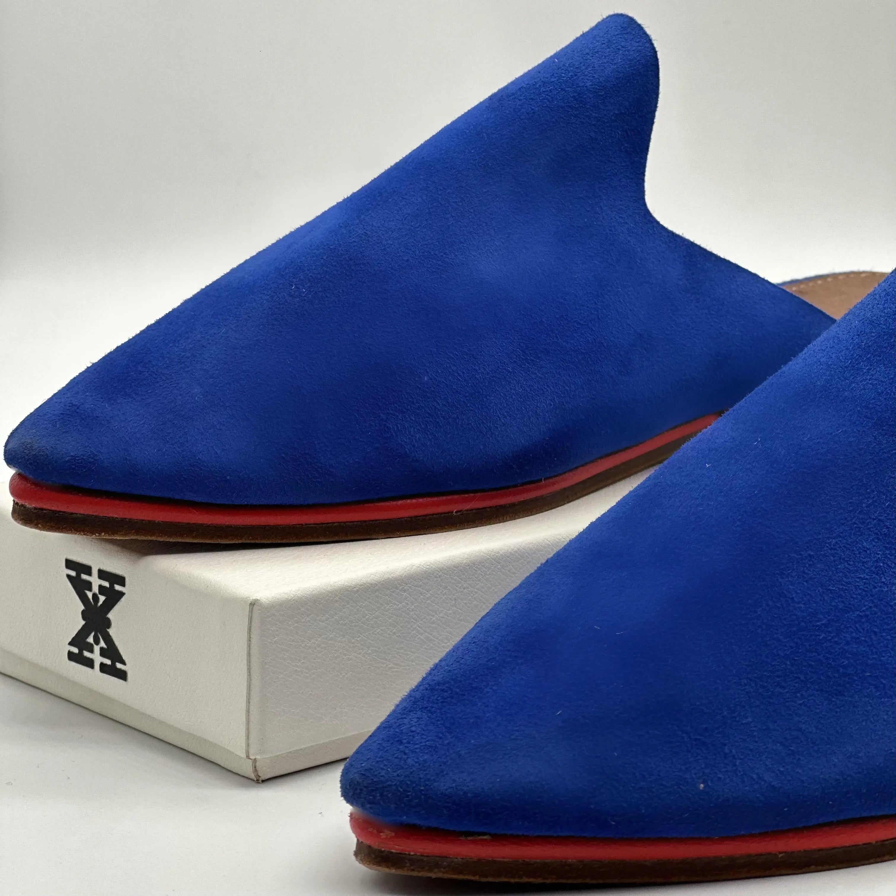 Bleu Majorelle - Baboucha Intemporelle - Air Babouche