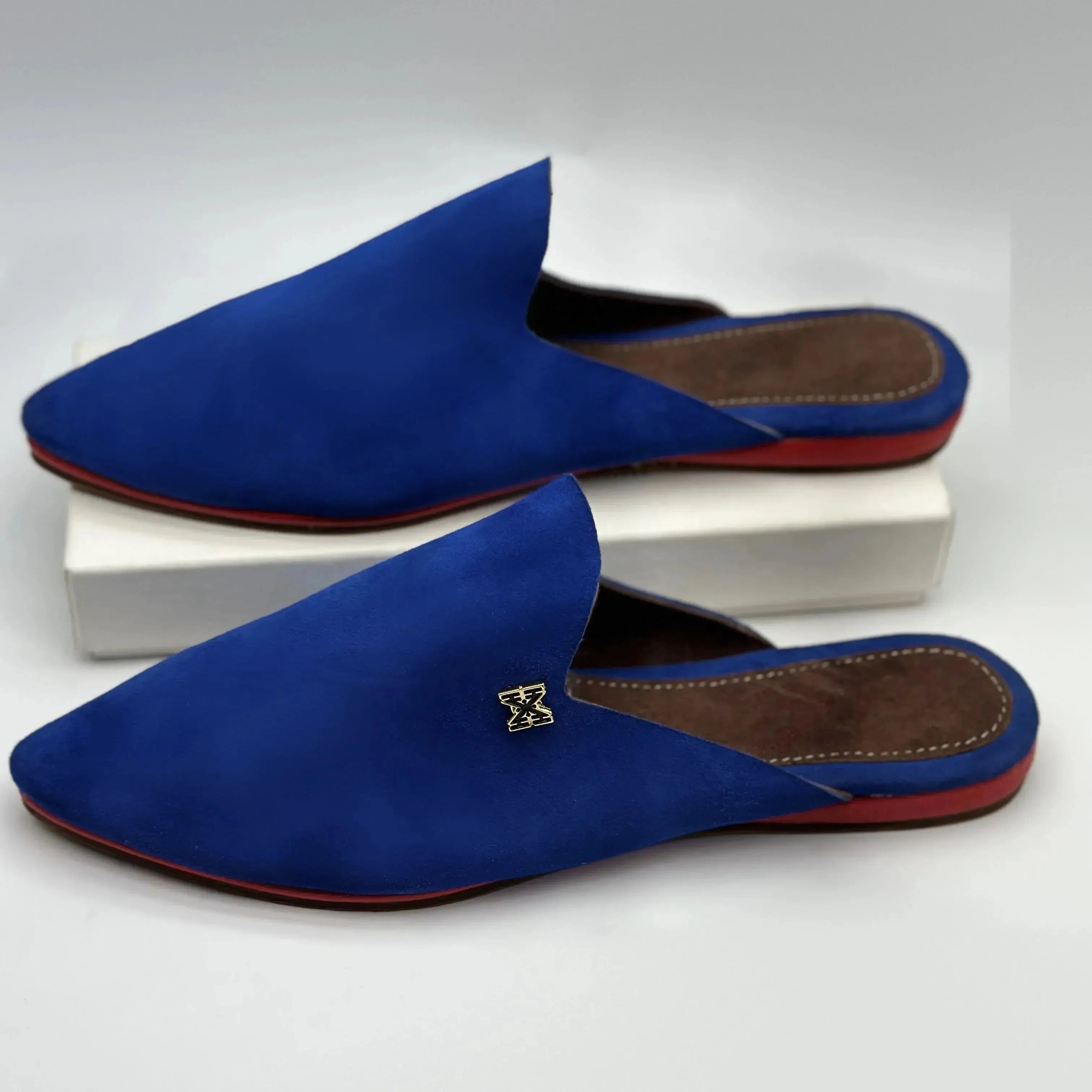 Bleu Majorelle - Baboucha Intemporelle - Air Babouche