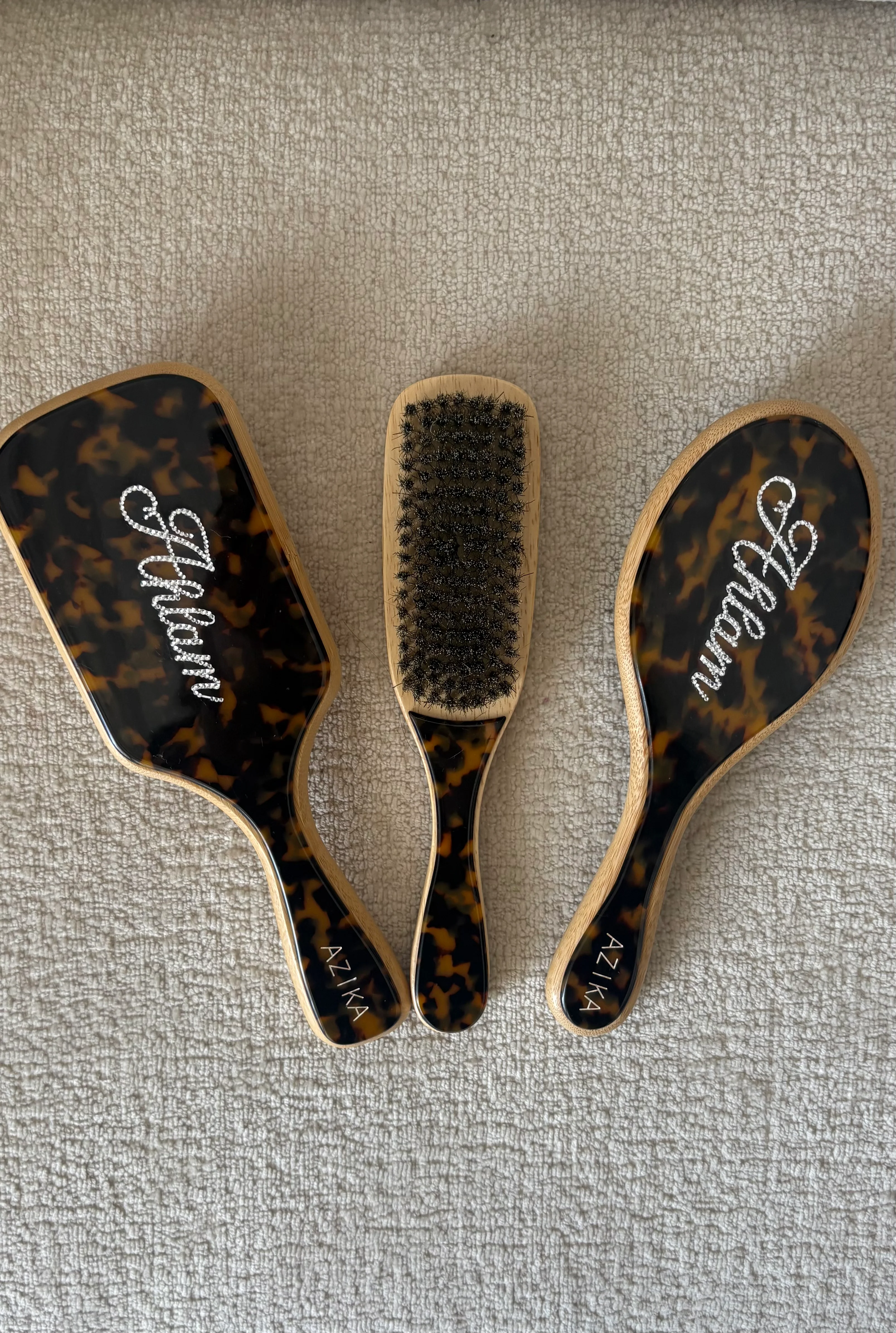 The Azika Brush Trio Personalized