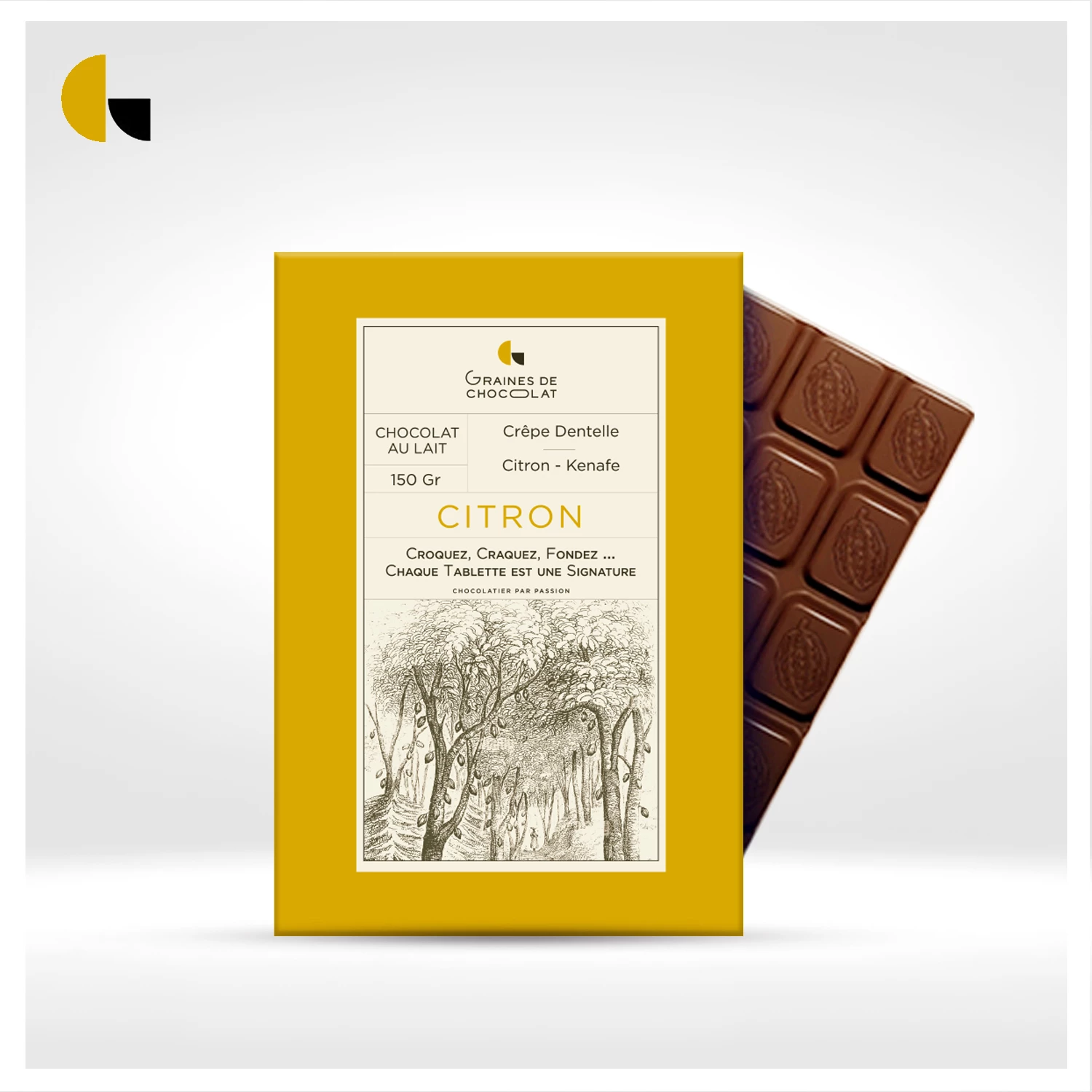 Tablette Knafa citron