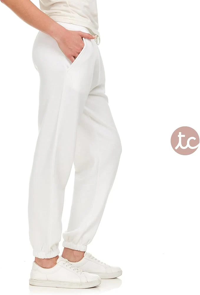 jogging blanc femme