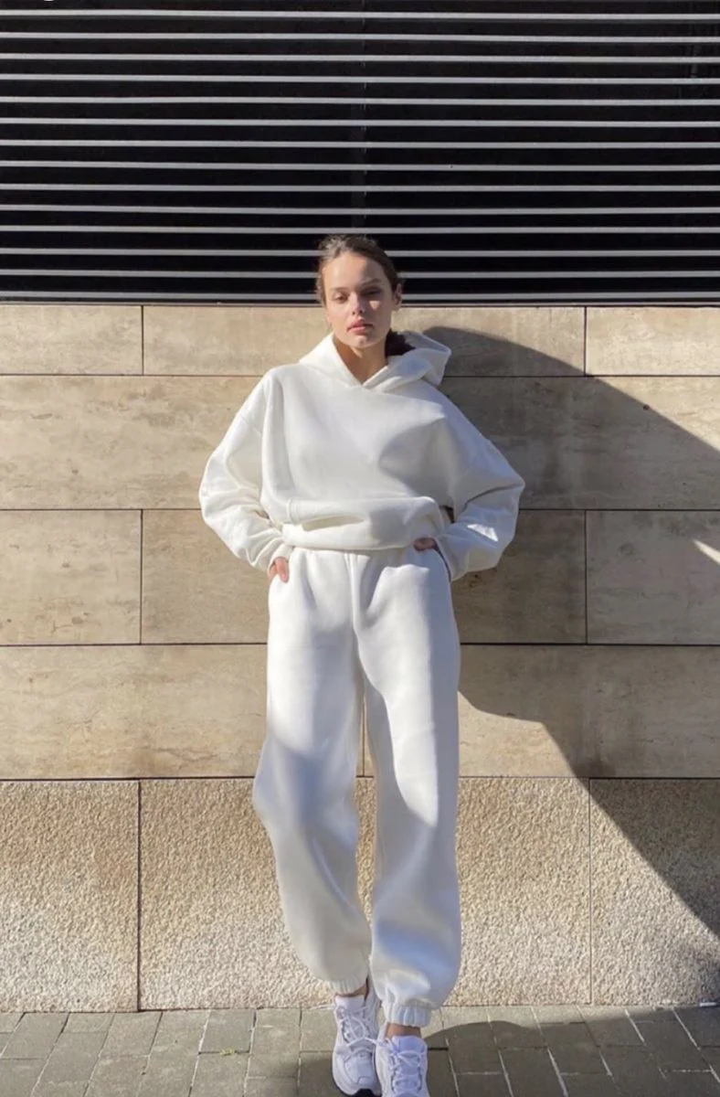 ensemble femme blanc