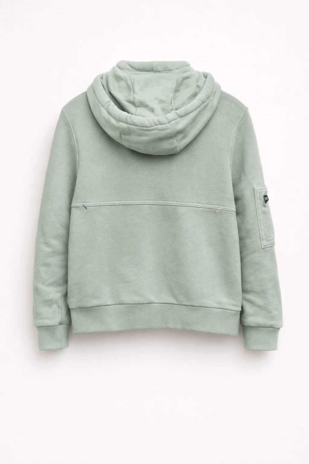 Sweat à Capuche Enfant Style Casual – Vert Sauge