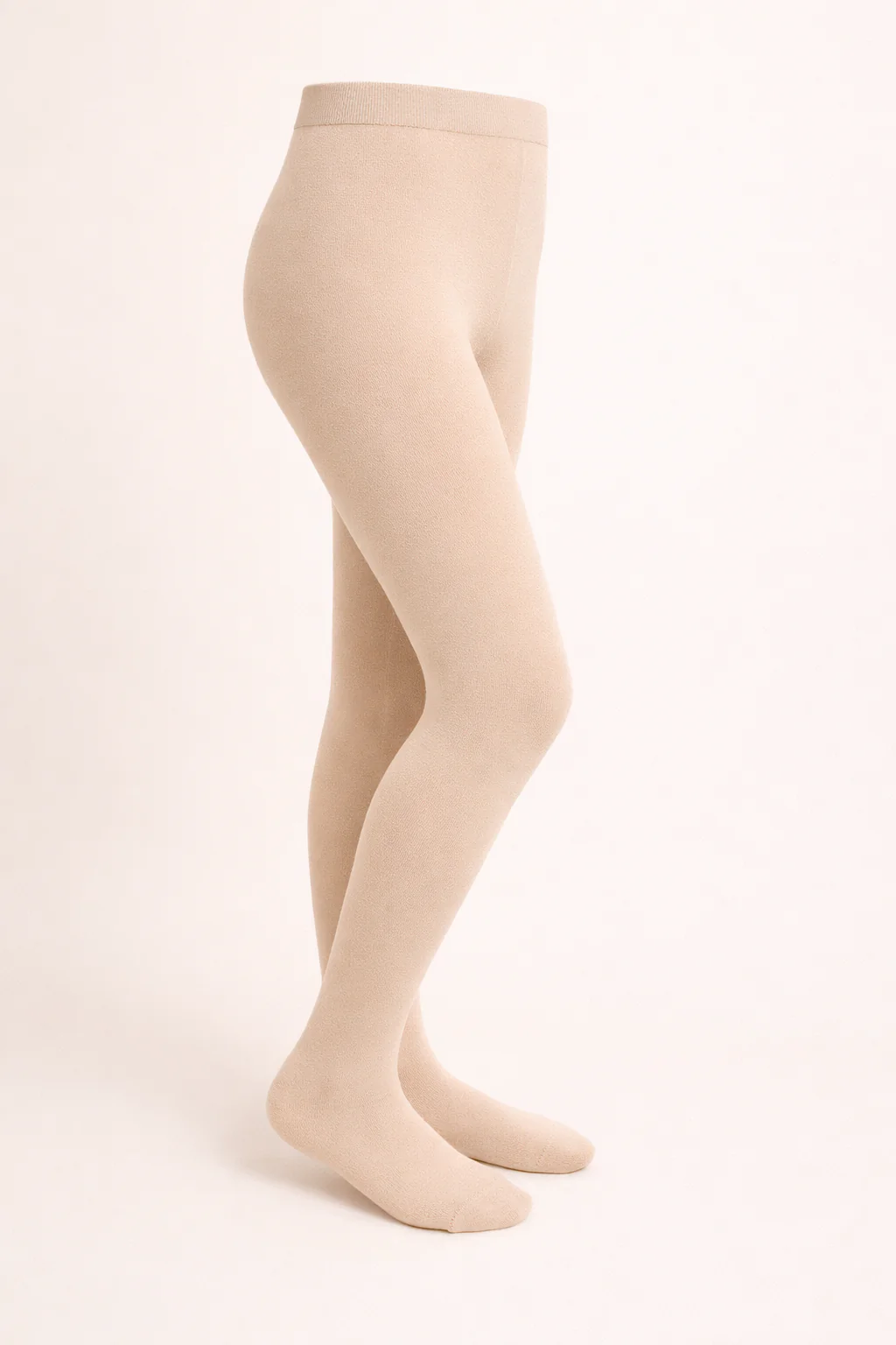 Collant Enfant En Coton Organic Confort Absolu – Beige