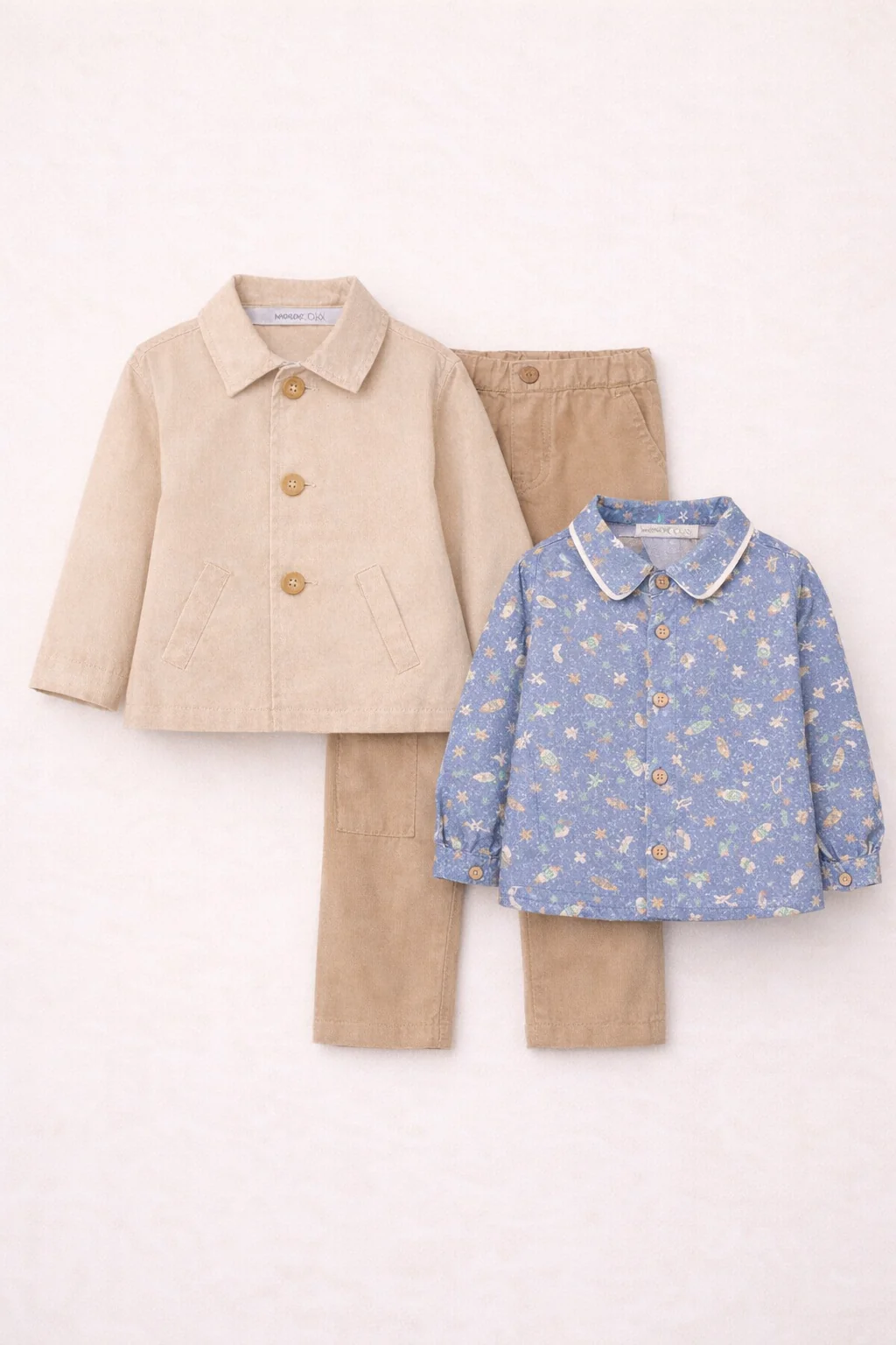 Pack Look Bébé Garçon – Élégance Douce & Confort Quotidien