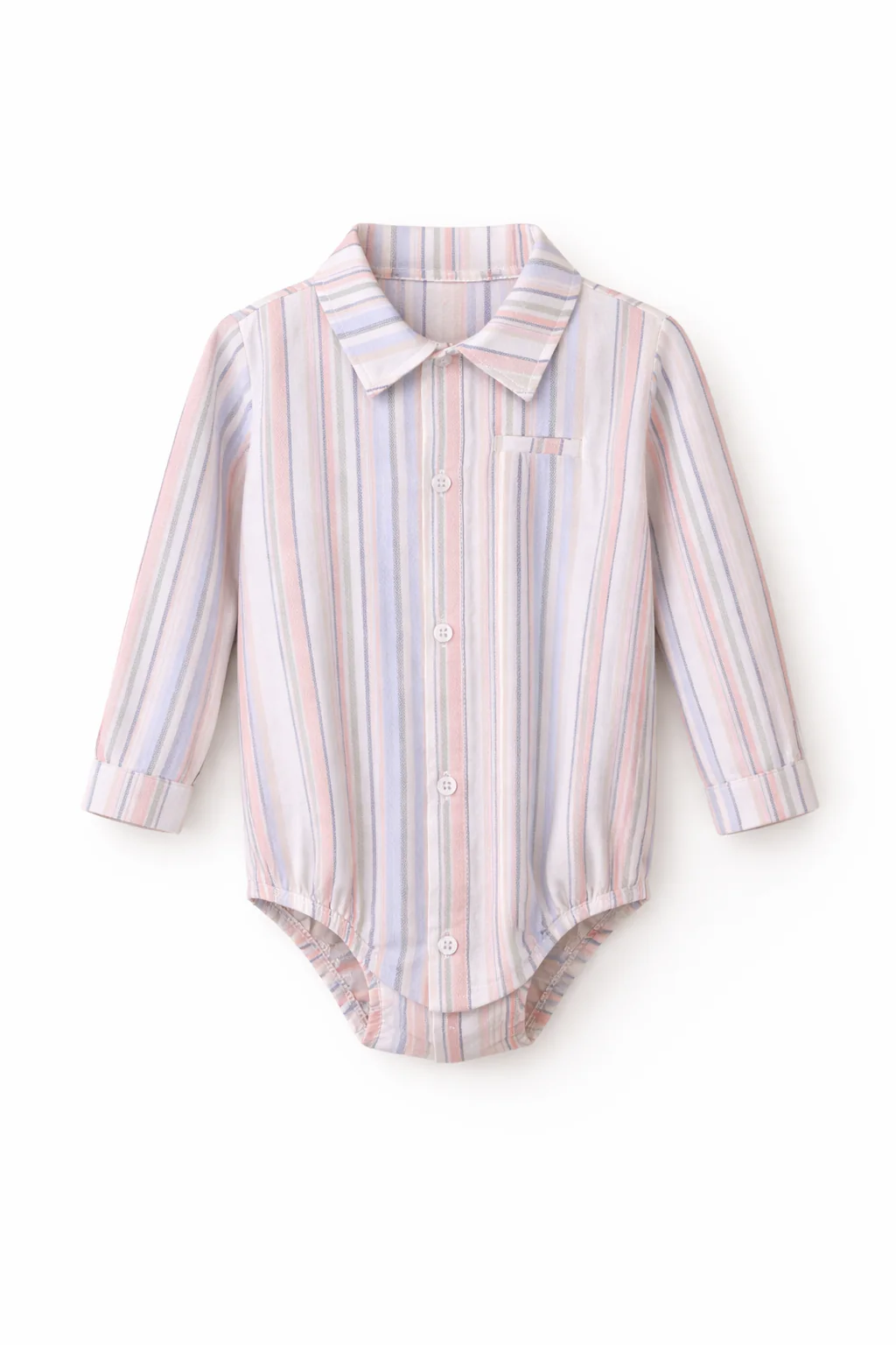 Body Chemise Bébé Garçon Rayé – Élégance & Confort