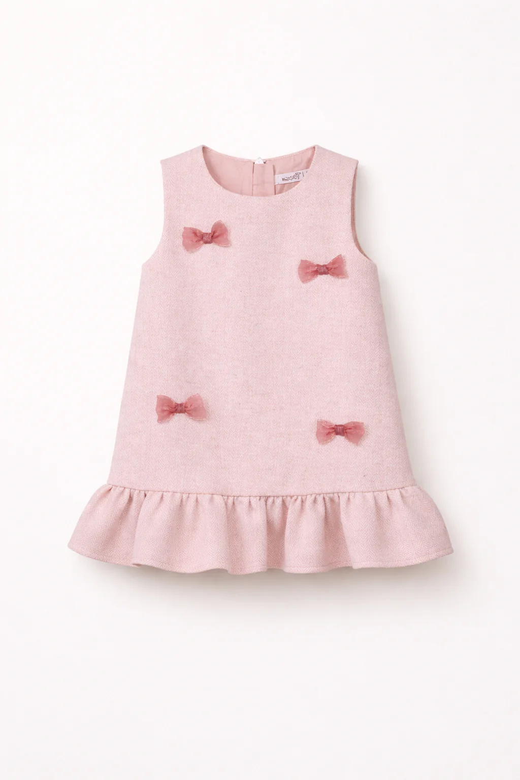 Ensemble Bébé Fille Rose Élégant – Robe & Veste Assortie