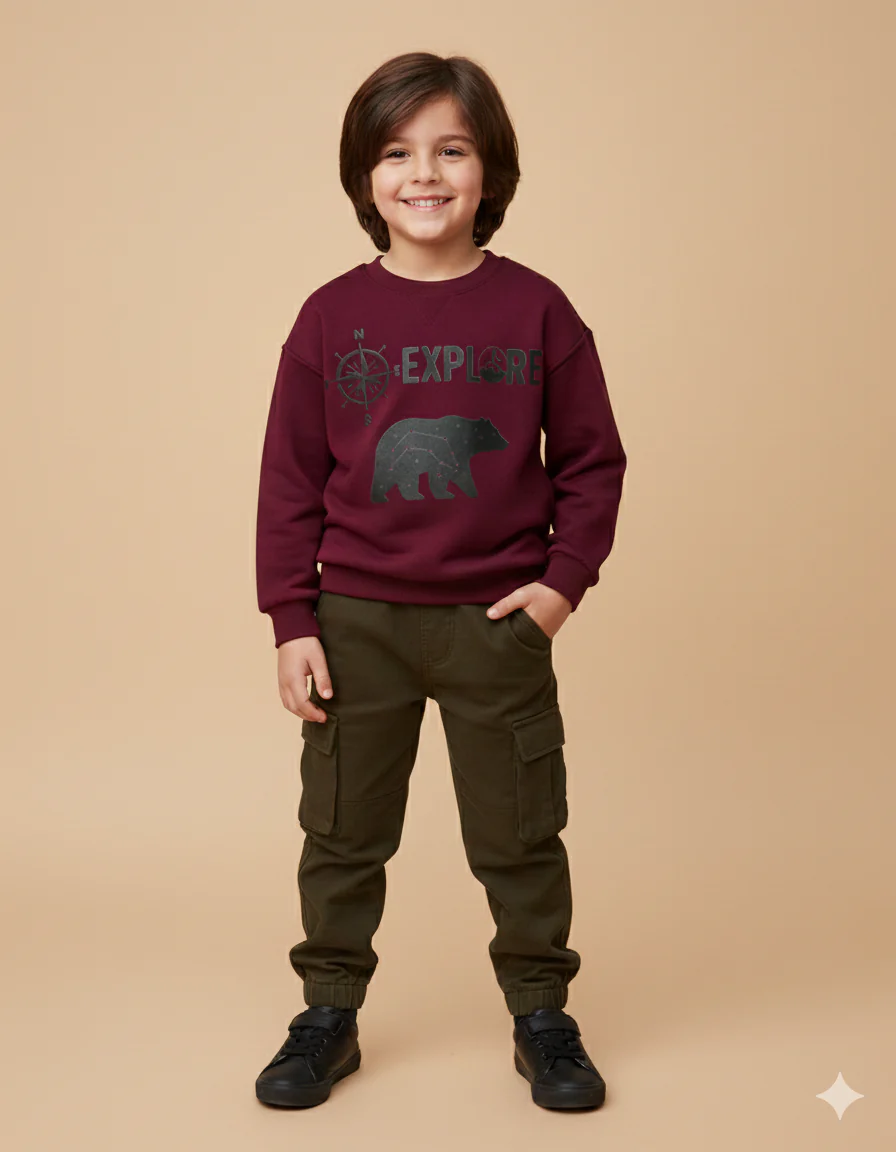 Pantalon cargo enfant – Confort & Style urbain