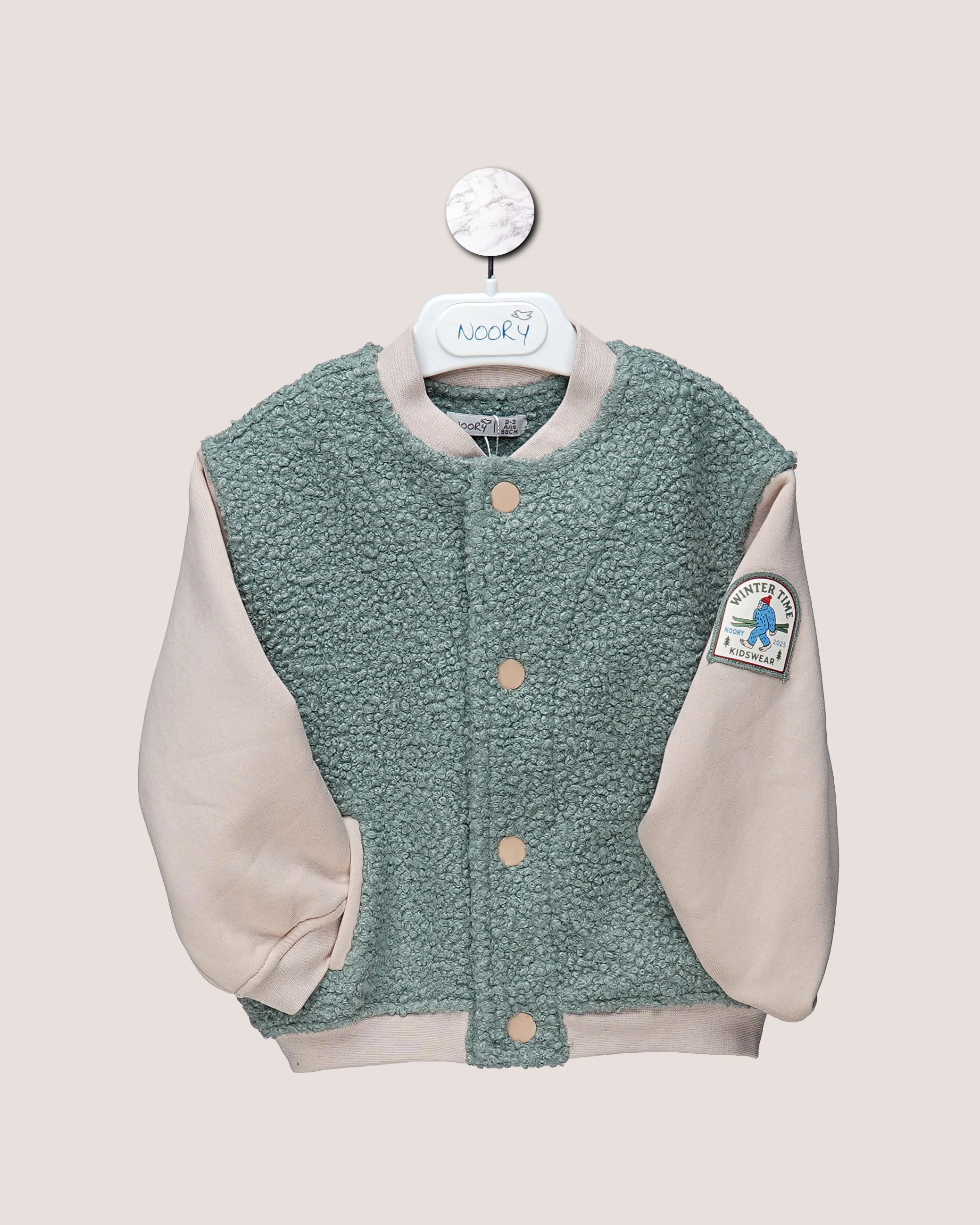 Veste Teddy Bimatière “Winter Time”