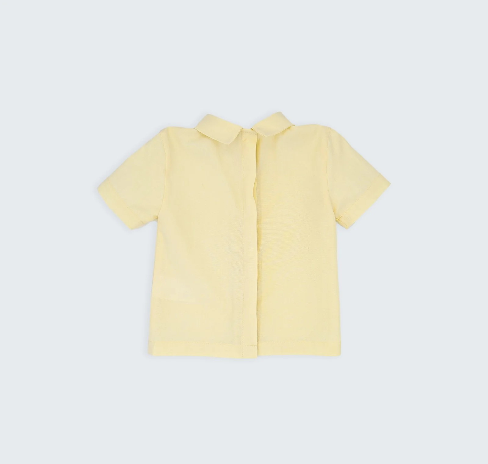 Chemise à col brodé