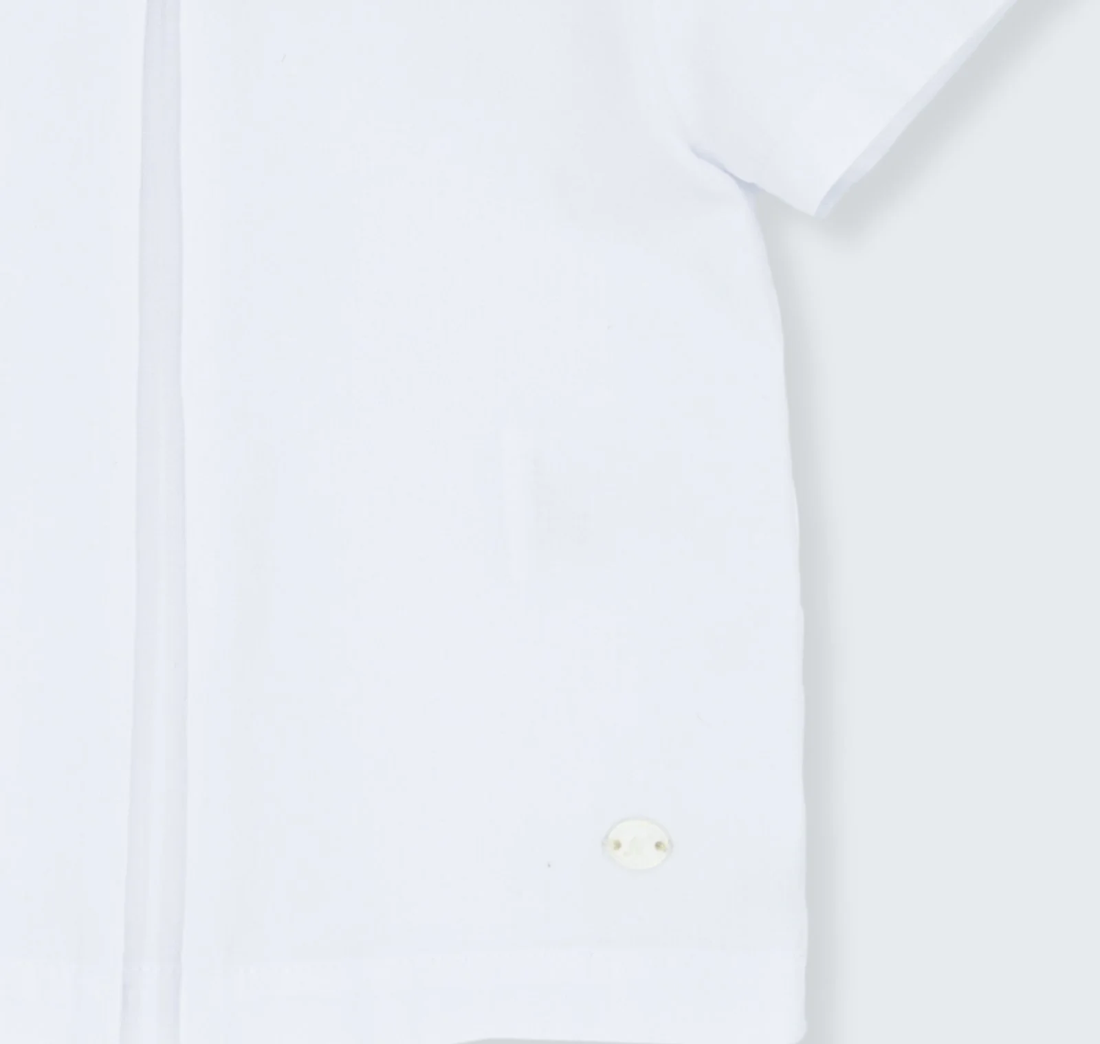 Chemise à col volanté