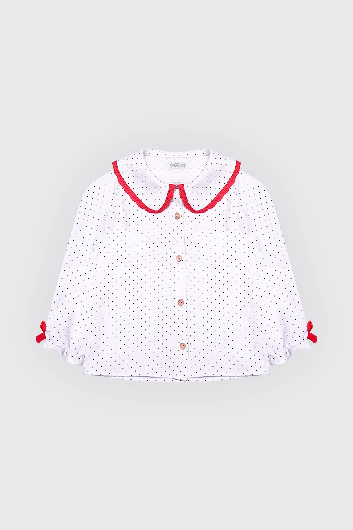 Chemise bleu pour fille