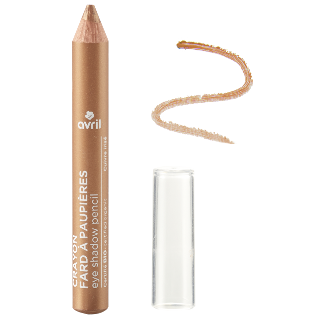 Crayon fard à paupières Cuivre irisé COSMOS Organic Ecocert