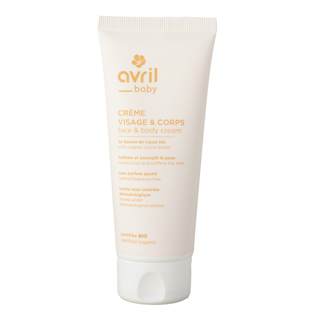 CRÈME VISAGE & CORPS BÉBÉ 100 ML – CERTIFIÉE BIO