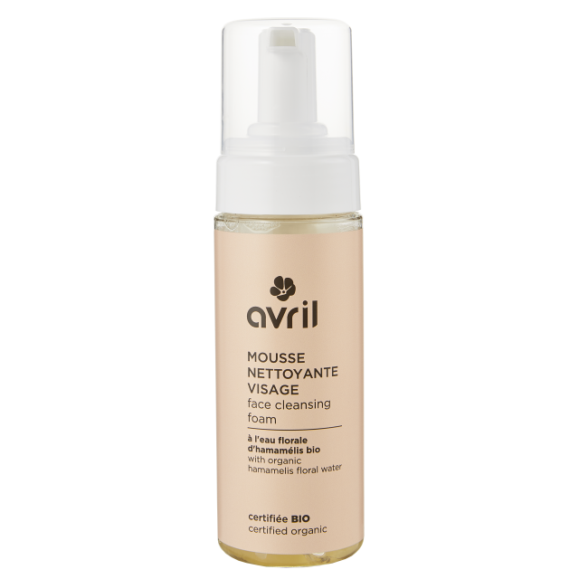 Mousse nettoyante visage 150ml - Certifiée bio