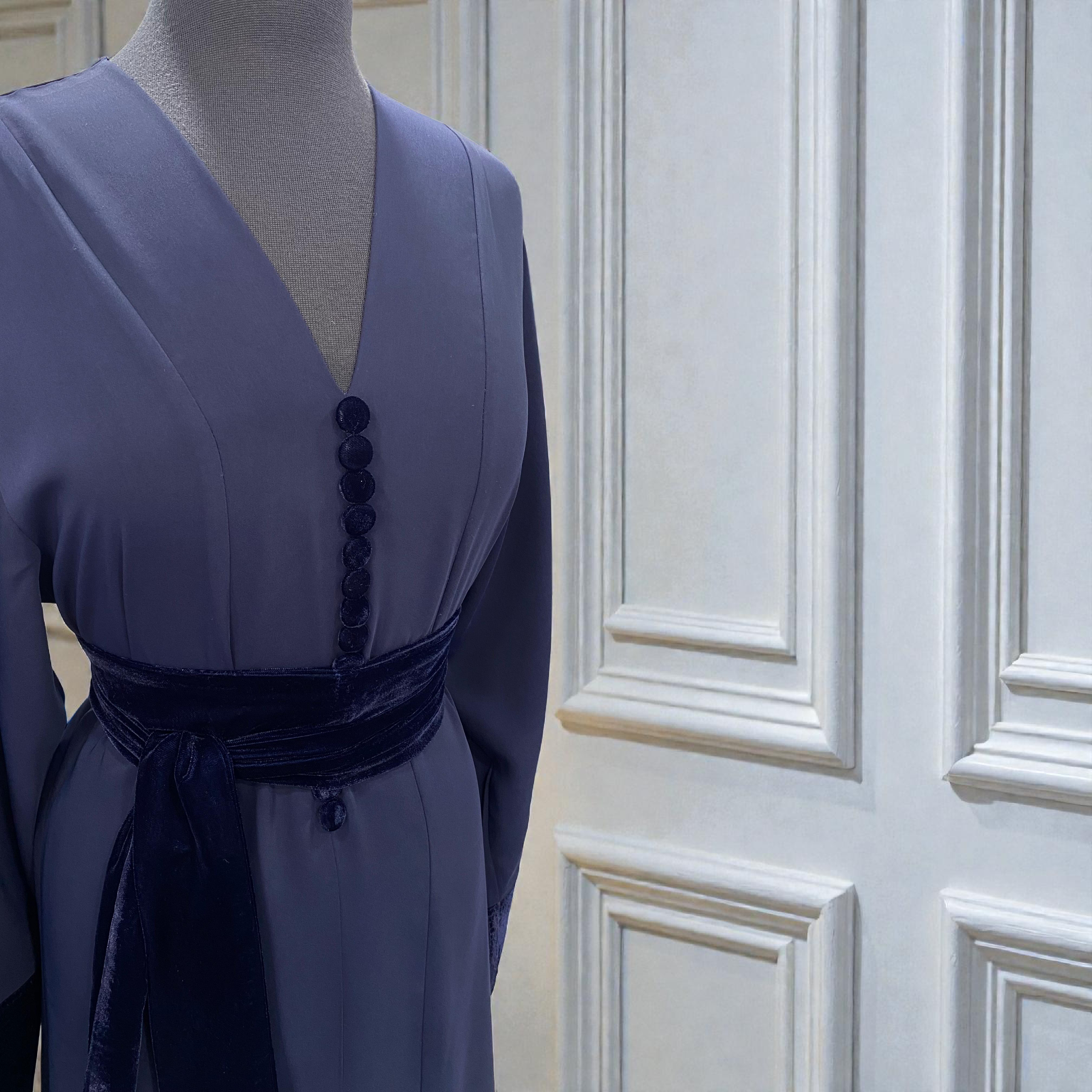 Robe Élégance bleue