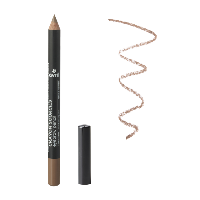 Crayon sourcils Blond Cendré Certifié bio