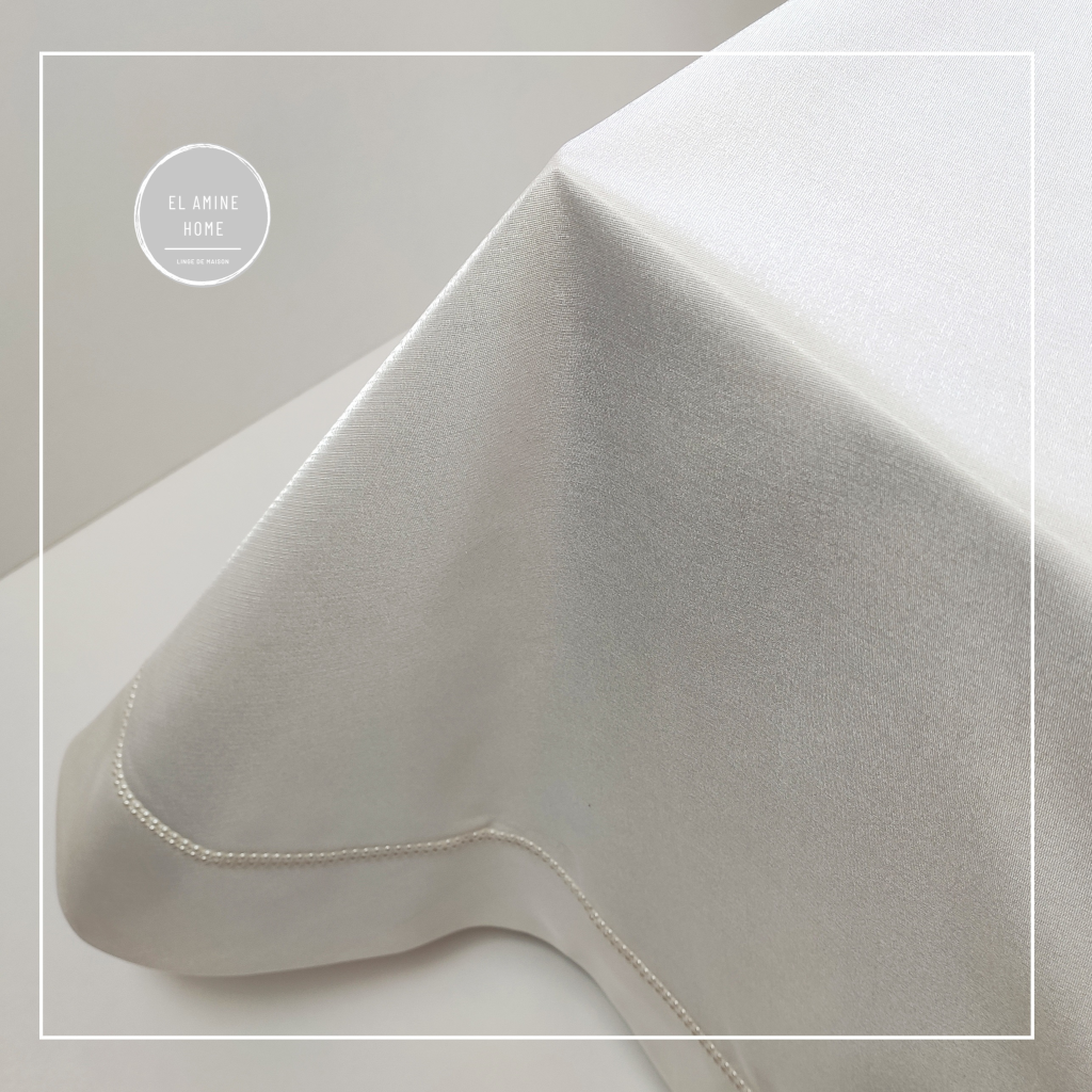 Sous-nappe 'organza glacé' Rectangulaire