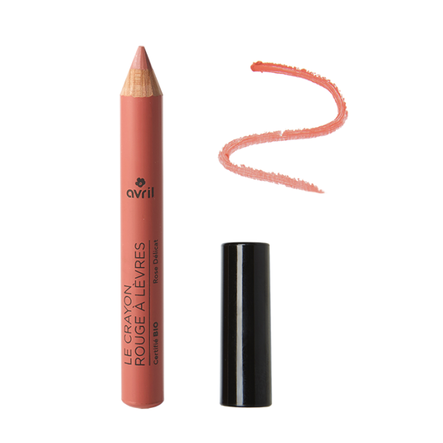 Crayon rouge à lèvres Rose délicat COSMOS Organic Ecocert
