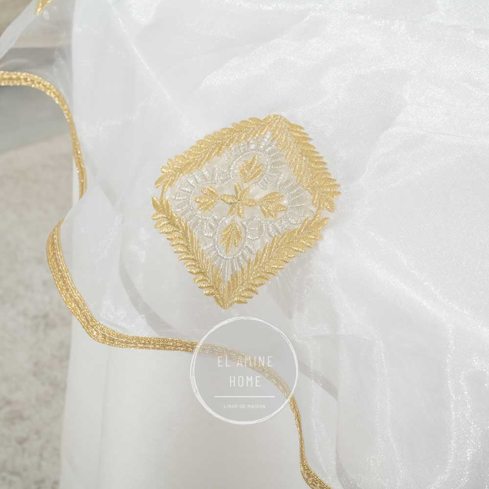 Voile de table - Collection Feuilles de Laurier