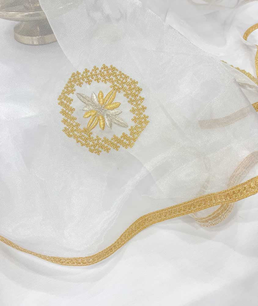 Voile de table - Collection Ghourza Rbati