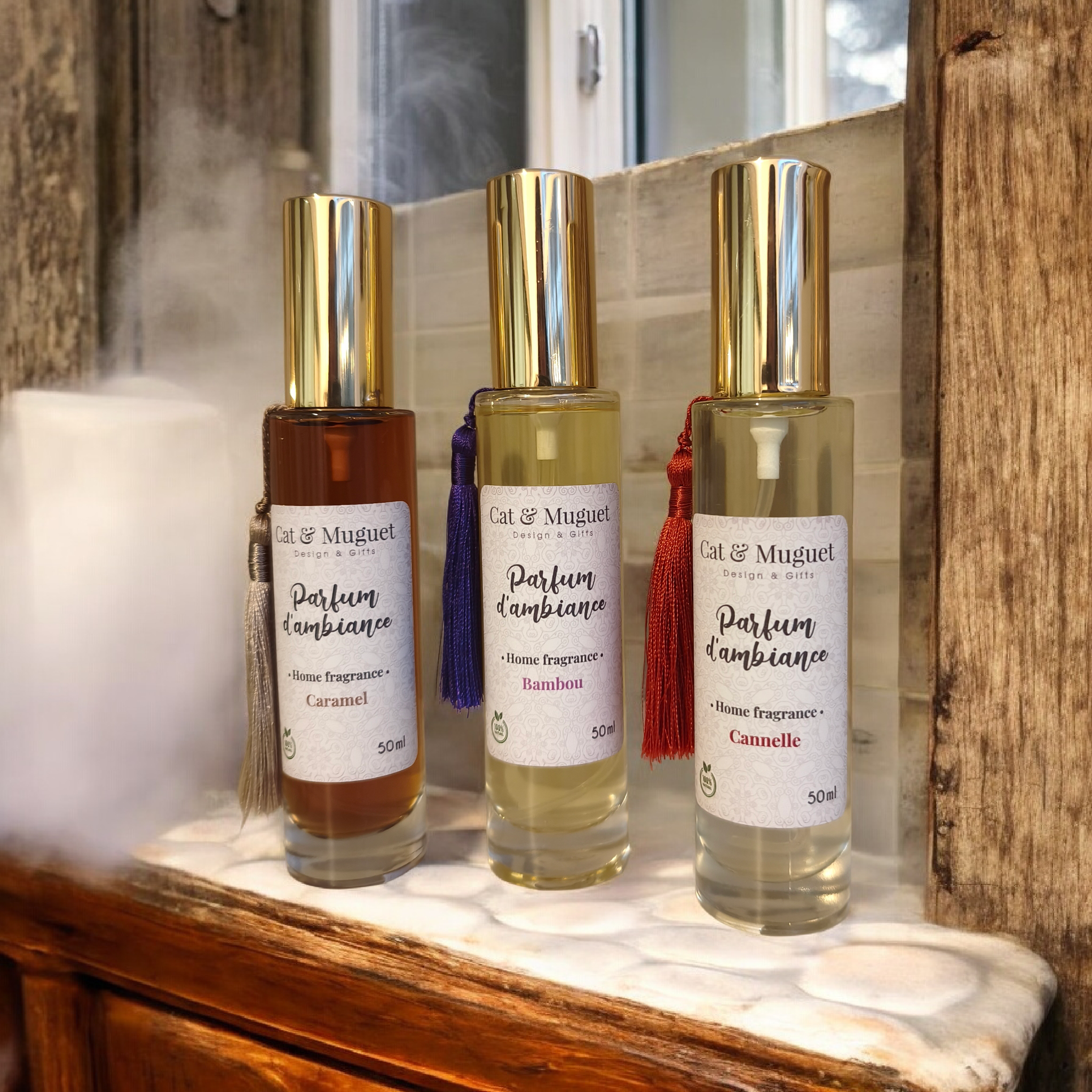 Pack parfums d'ambiance 50ml – collection