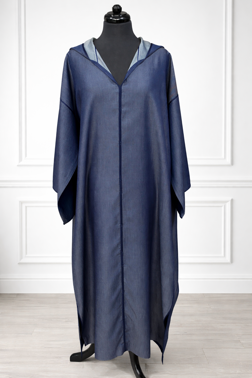 Djellaba bleue unie – berchman