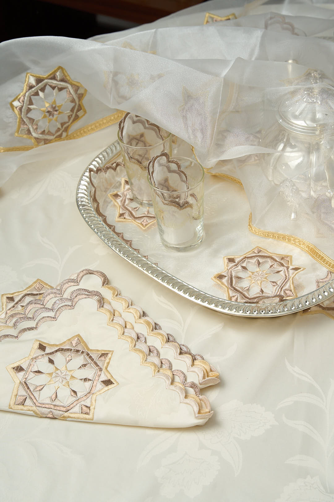 Voile de table - Collection Zellija Assilya
