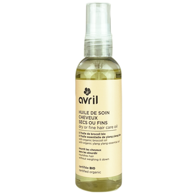 HUILE DE SOIN CHEVEUX SECS OU FINS 100 ML - CERTIFIÉE BIO
