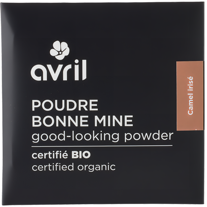 Recharge poudre bonne mine Camel irisé Certifiée bio