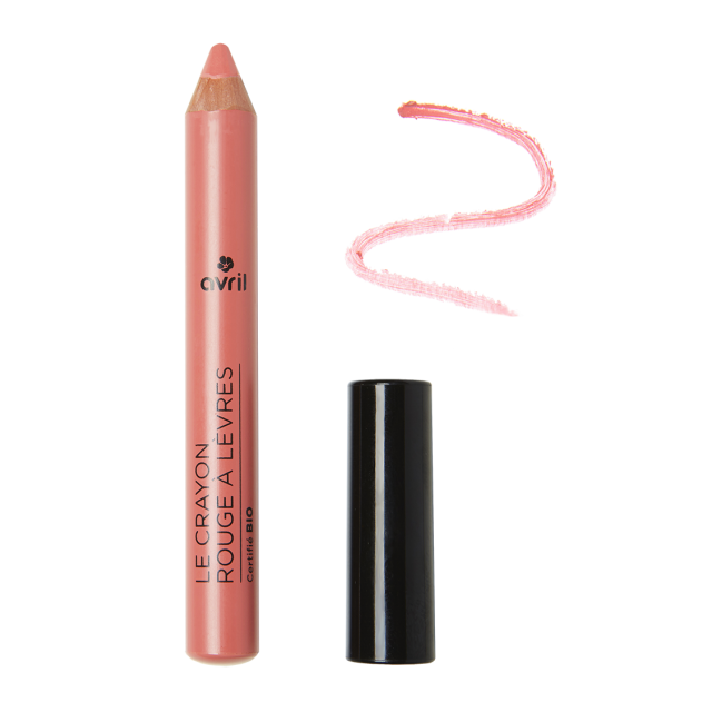 Crayon rouge à lèvres Bois de rose COSMOS Organic Ecocert