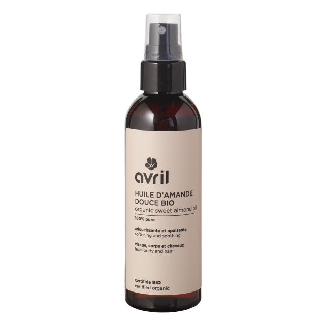 Huile d’amande douce 100ml - Certifiée bio