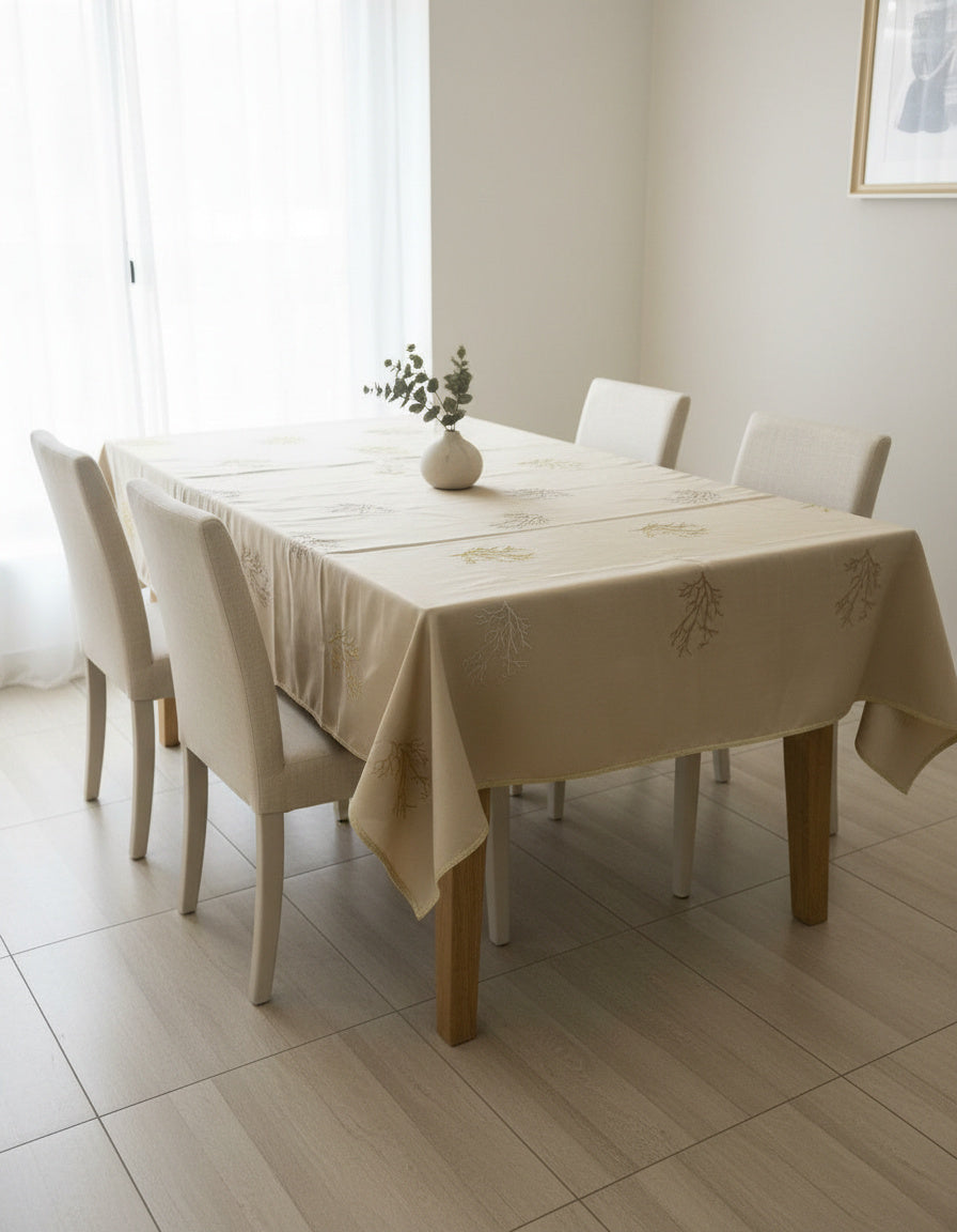 Nappe brodée similicuir - Collection Yasmina