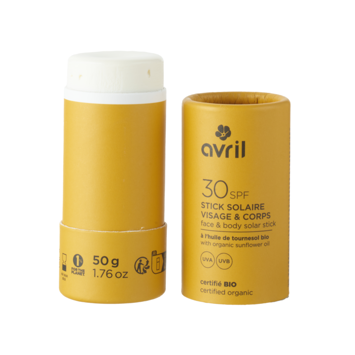 Stick solaire SPF30 50g - certifié bio
