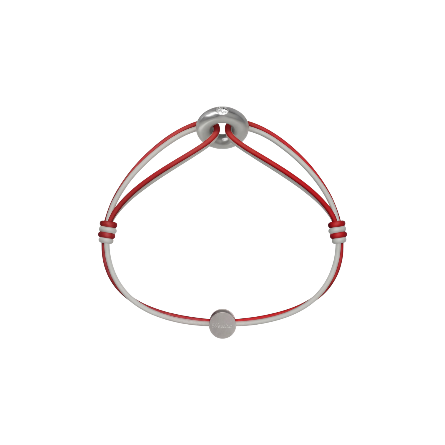 Bracelet Cordon Silver Soho Diamond - WAC