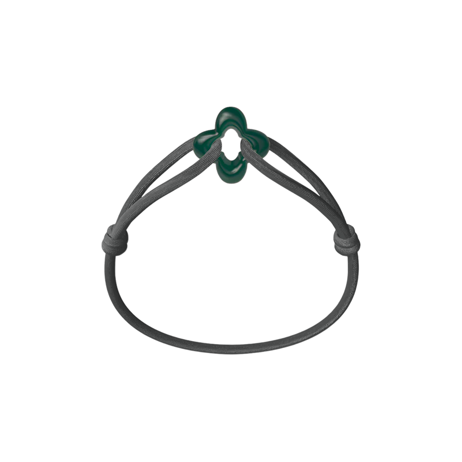 Bracelet Cordon - Green Clover
