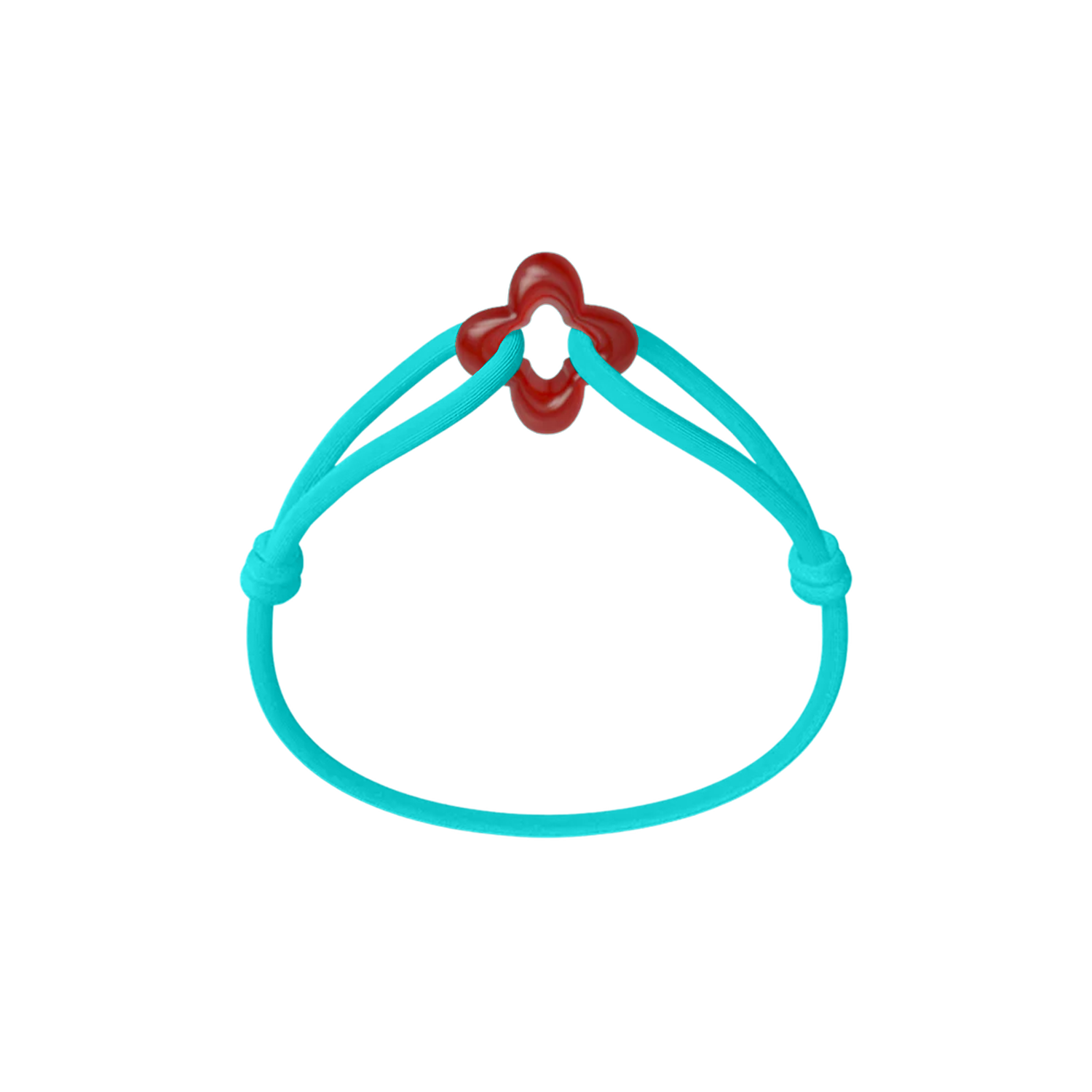 Bracelet Cordon - Red Clover