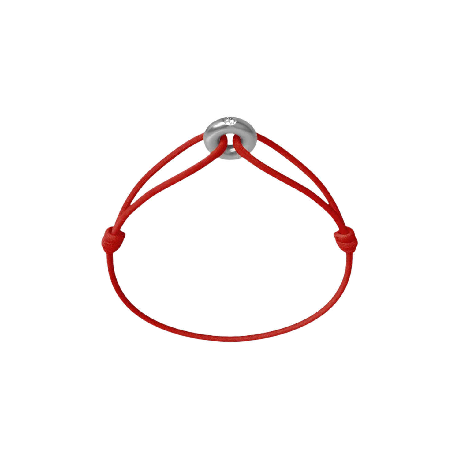 Bracelet Cordon - Mini Silver Soho Diamond