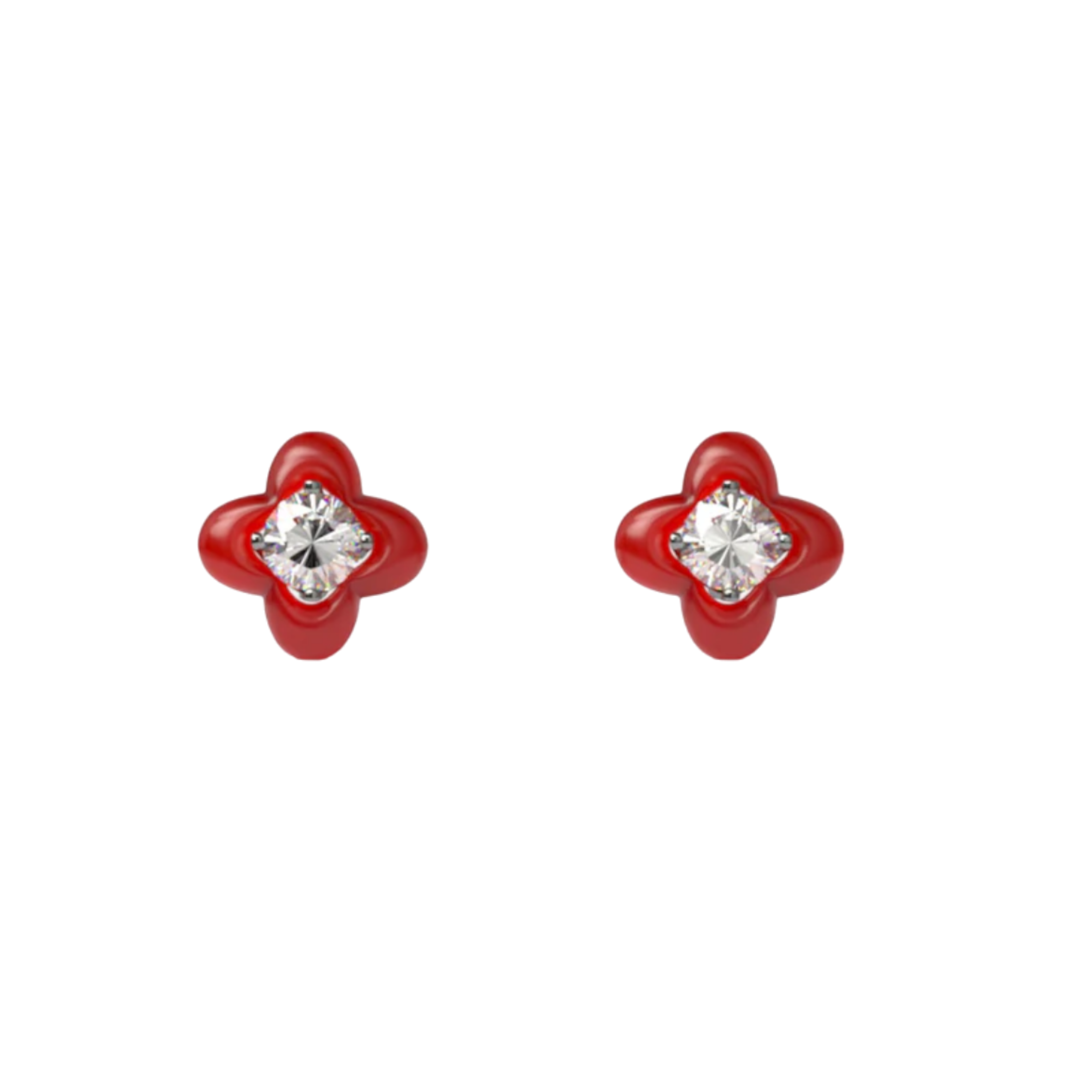 Boucles d'oreilles Clover