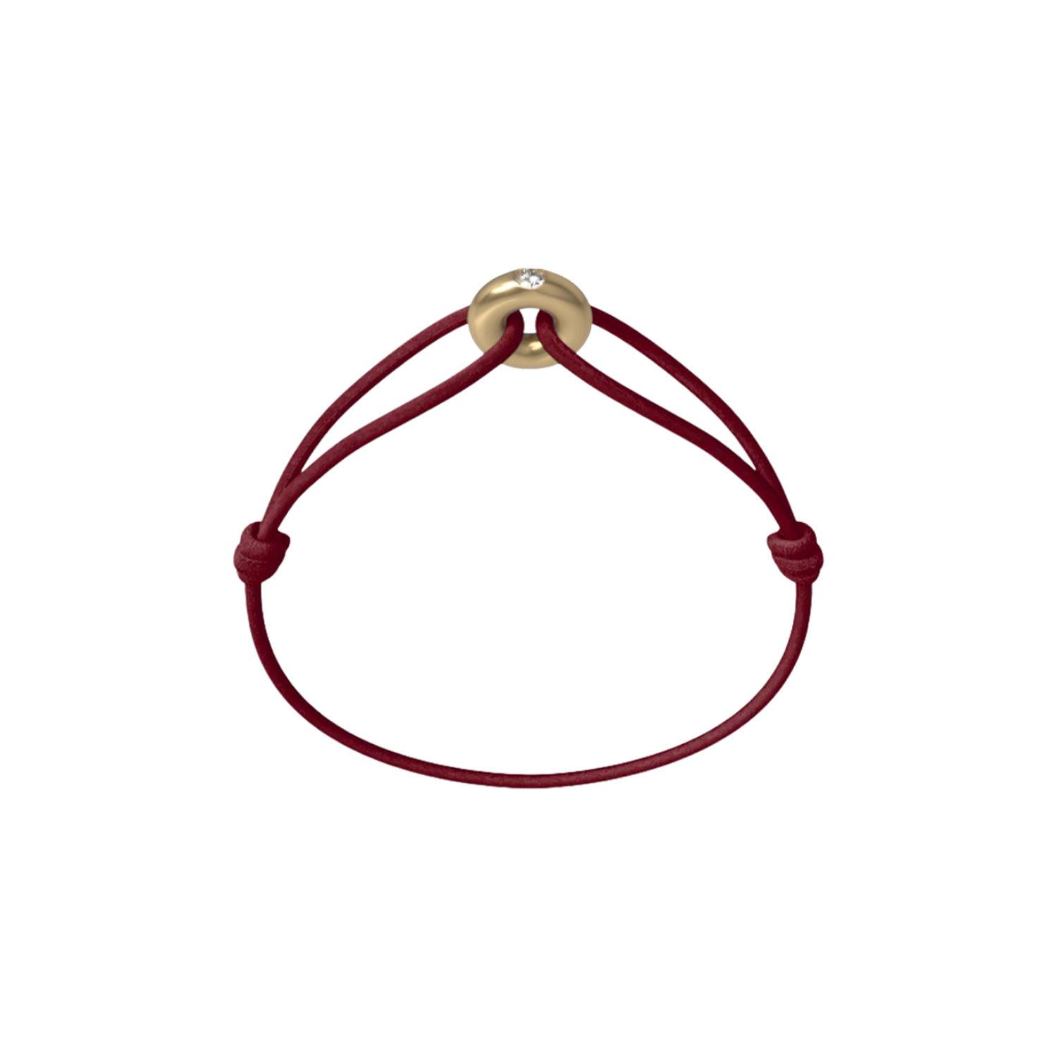 Bracelet Cordon - Mini Golden Soho Diamond