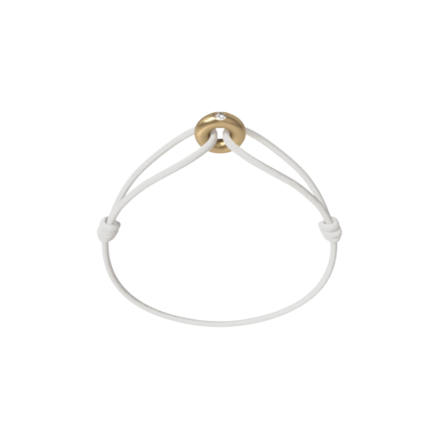 Bracelet Cordon - Mini Golden Soho Diamond