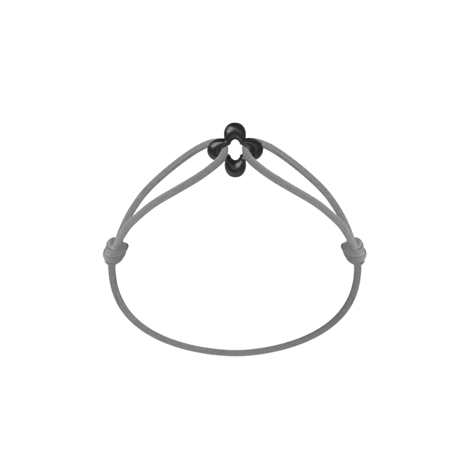 Bracelet Cordon - Mini Black Clover