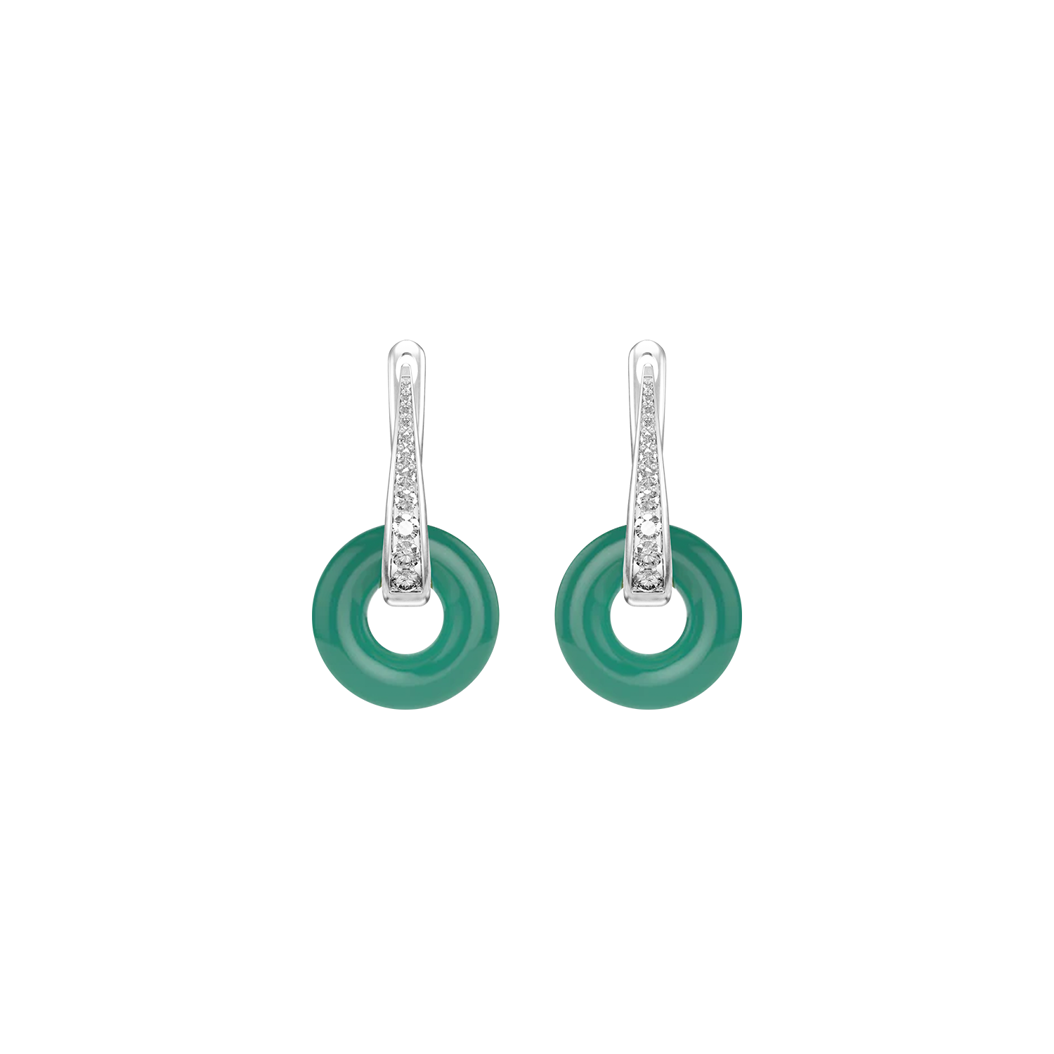 Boucles d'oreilles Silver Soho