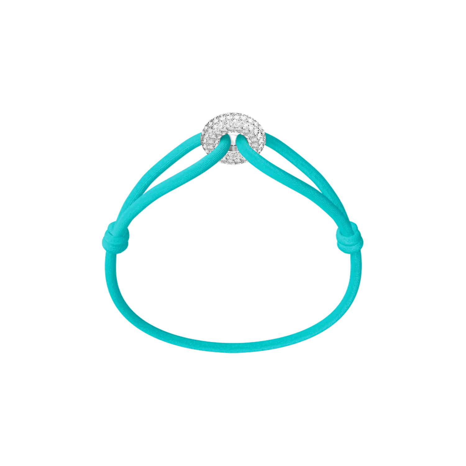 Bracelet Cordon - Silver Soho Pavé