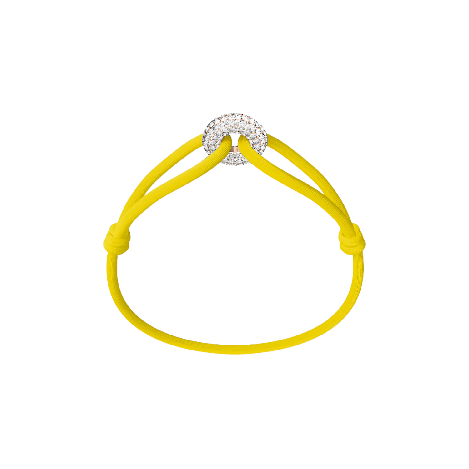 Bracelet Cordon - Rose Soho Pavé