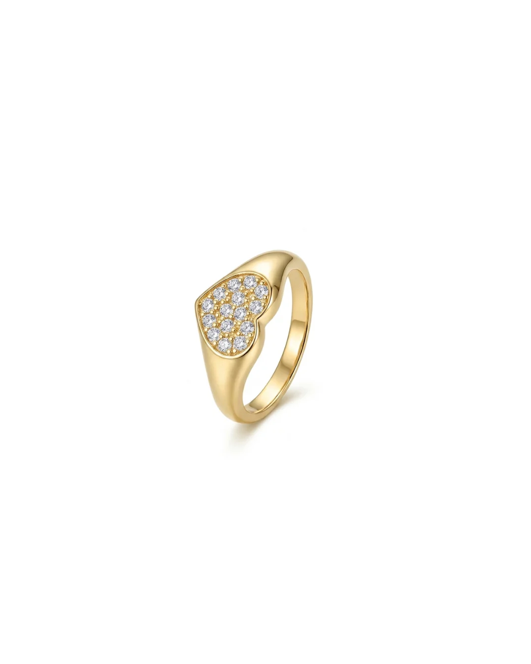 Chevalière heart